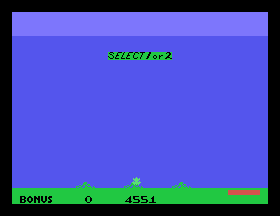 Frogger II - ThreeDeep! Title Screen